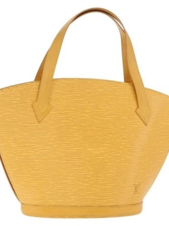 Louis Vuitton Handbags - LOUIS VUITTON Epi Saint Jacques Shopping Shoulder Bag Yellow M52269 Auth 171683